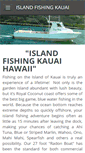 Mobile Screenshot of islandfishingkauai.com